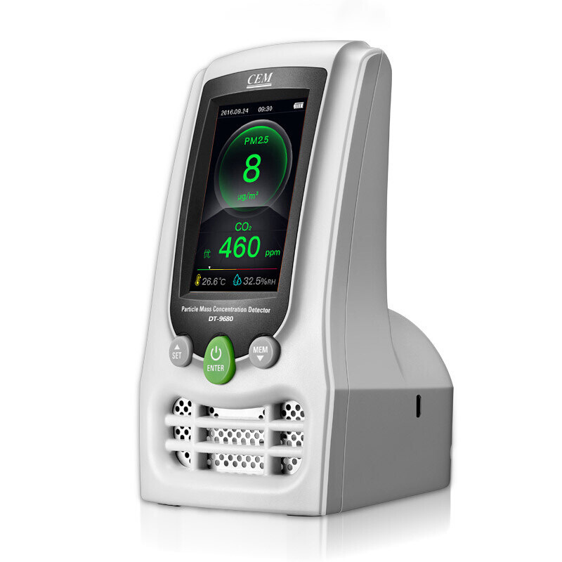 Cem Huashengchang Dt-9680Tvoc Detector Pm2.5 Temperature and Humidity Air Quality Indoor Air Quality