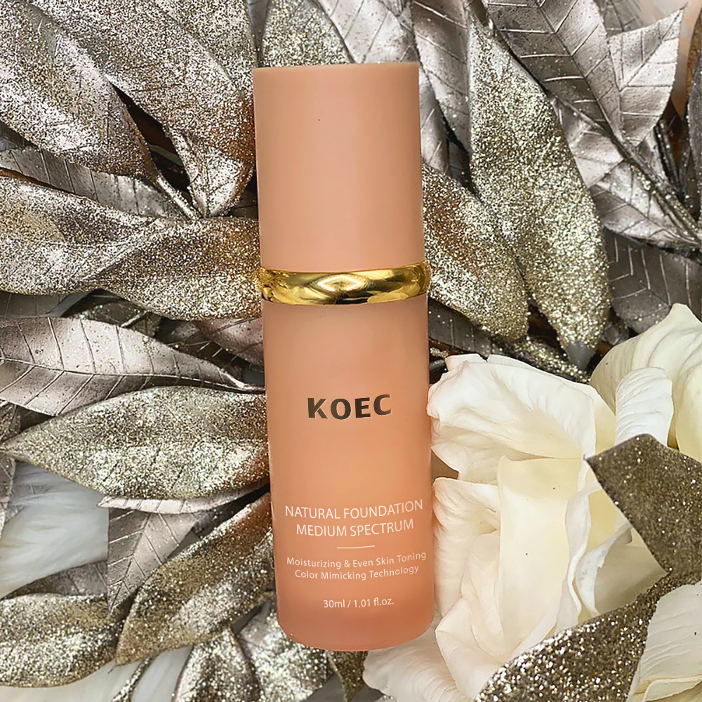 KOEC Microbial 4-in -1 Cross-border Foundation Concealer Lasting No Makeup Dry Skin No Card Powder Female FDA Wholesale