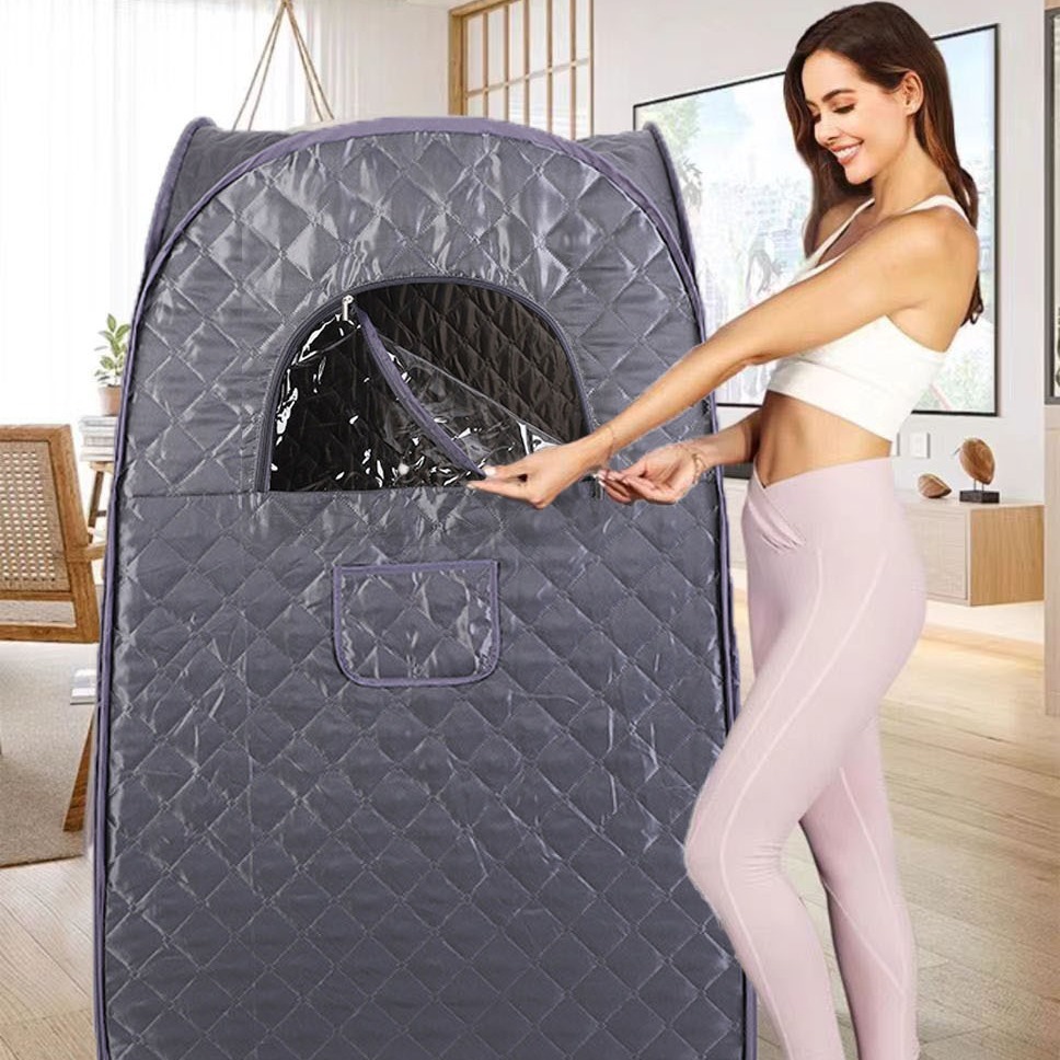 Foreign Trade Cross-border Sweat Steam Box Household Portable Whole Body Sauna Room Fumigator Sweat Steam Sauna Box