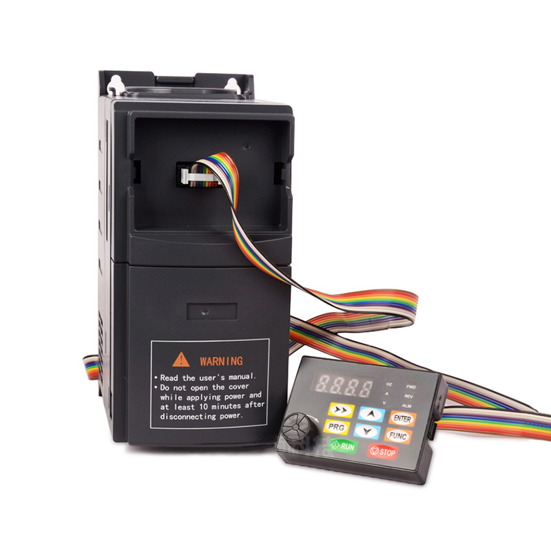 Frequency Converter Three-Phase 380V Single-Phase 220V/1.5/2.2/5.5/7.5 Kilowatt 11Kw Motor Water Pump Speed Regulator