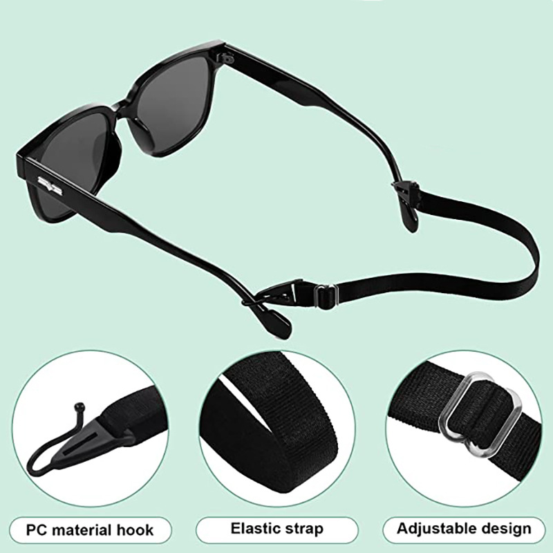 Sports glasses anti-slip rope adjustable glasses rope glasses fixed strap glasses feet anti-slip rope