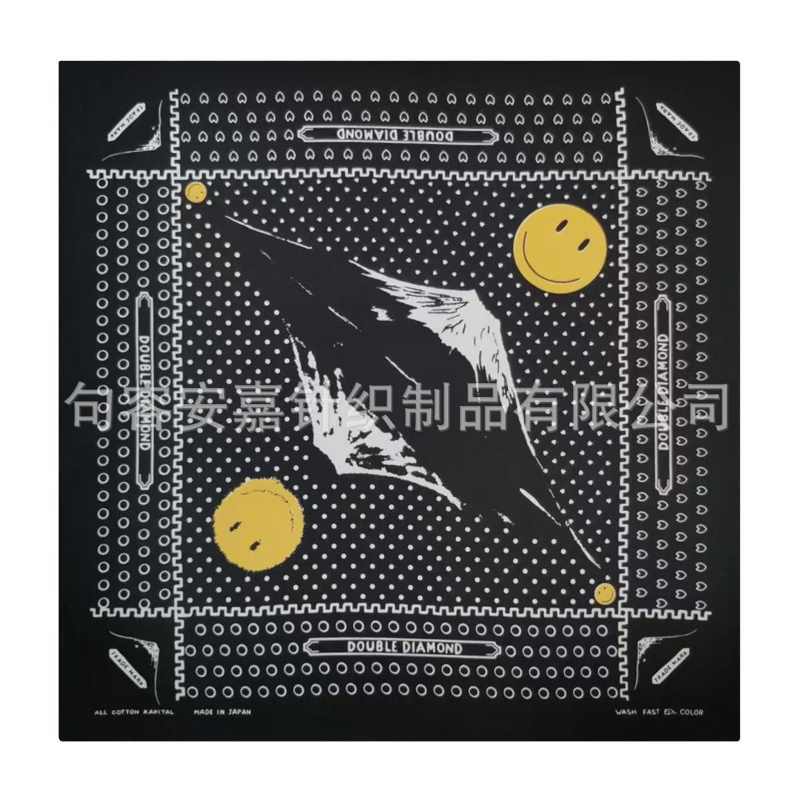 Cotton boutique digital printing spot knight Ami Khaji square street dance sports cycling mountaineering outdoor turban