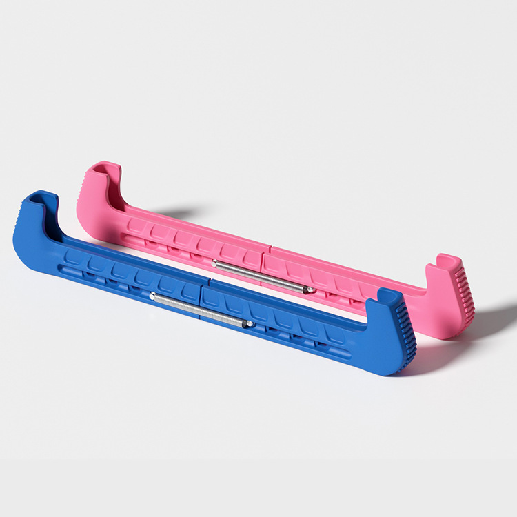 Two-break ice skates knife cover pattern Ice Skates skate shoes universal ice skates knife cover PVC hard knife cover adjustable