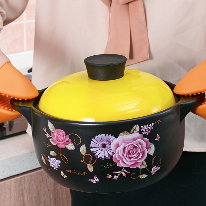 Wholesale baking heat insulation anti-scalding gloves kitchen tools oven hand clip household microwave oven baking high temperature gloves