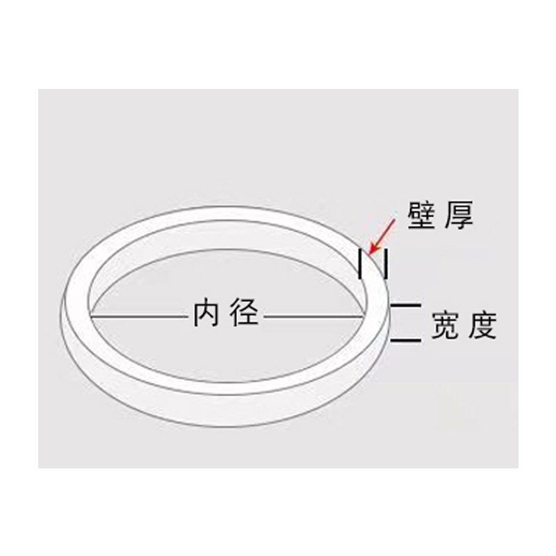 Data line silicone tie coil white rubber ring black silicone rubber band transparent high elastic rubber ring manufacturers