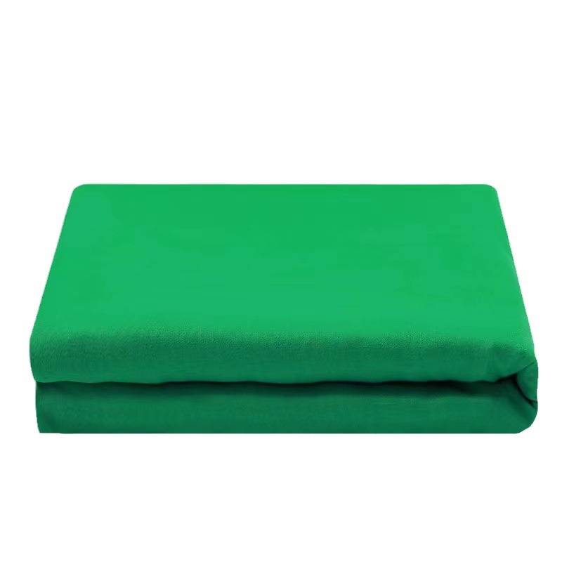 3* 2m Green Cloth Photo Background Cloth Live Broadcast Room Green Screen Background Wall Keying Cloth Photography Video Cutout Props