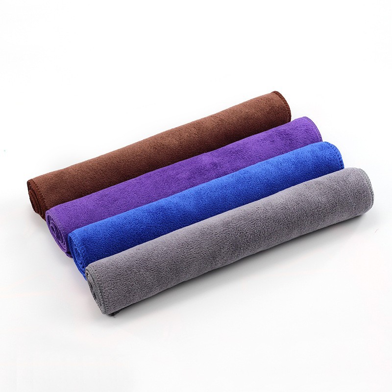 Microfiber Cleaning Towel 400Gsm Polyester Printed Towel Gas Station Labor Protection Towel Gift Logo Customization