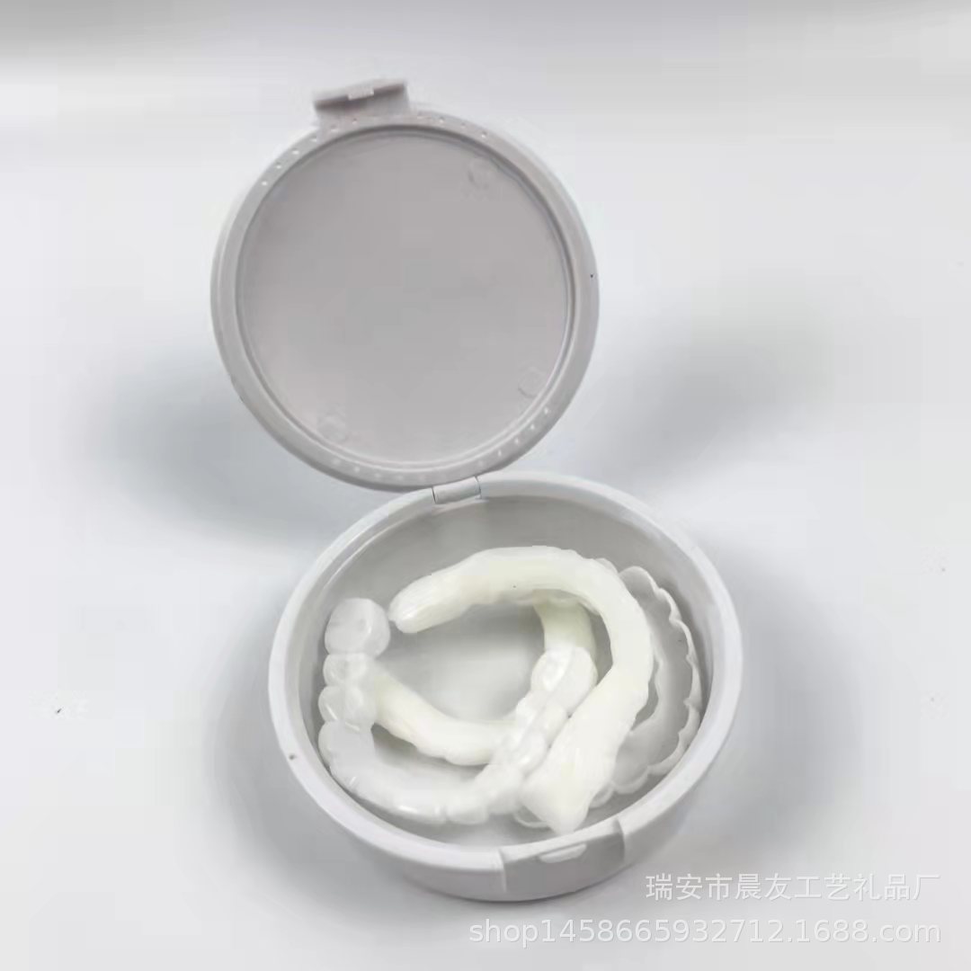 Симуляция брекетов третьего поколения, коробка для зубных протезов