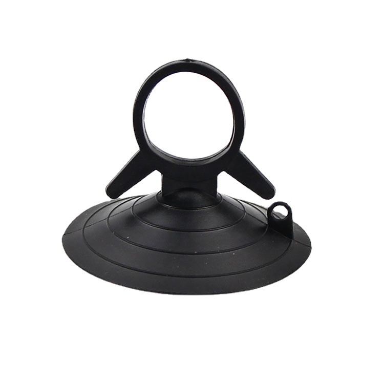 4.5Cm-3.5Cm Sun Shield Suction Cup Transparent Black Swallowtail Car Front Sunshade Suction Cup