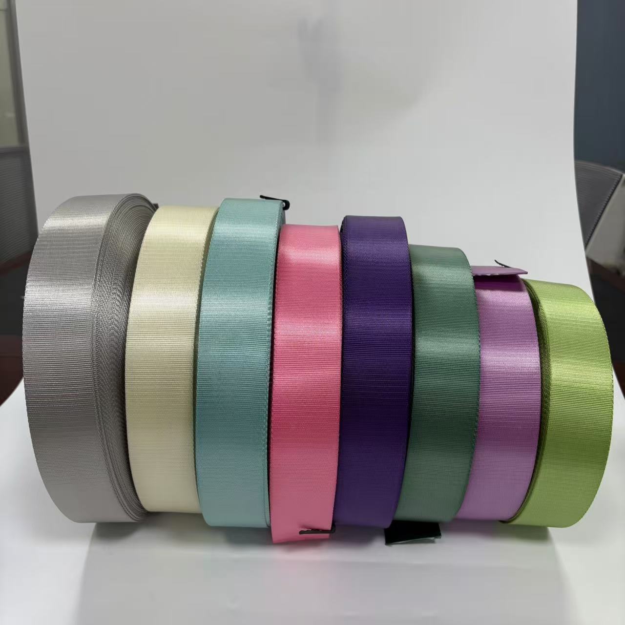 Нейлоновая лента, плотная текстура, 45 мм шириной, яркие цвета, образец бесплатно, аксессуары для багажа