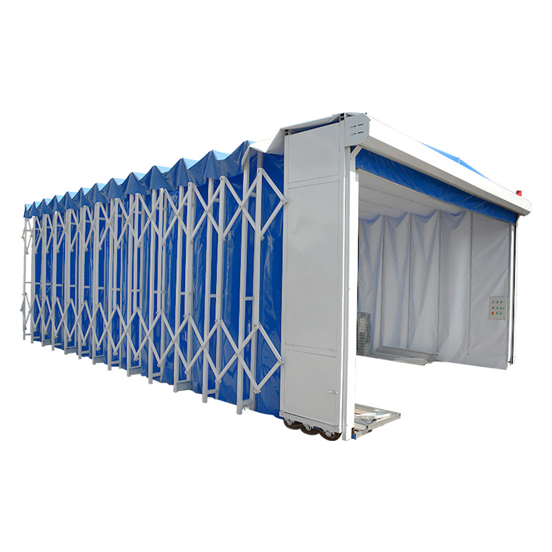 Mobile Telescopic Room Drying Room Dry Telescopic Paint Room Electric Foldableing Room Polishing Room Mobile Telescopic Spray Paint Room