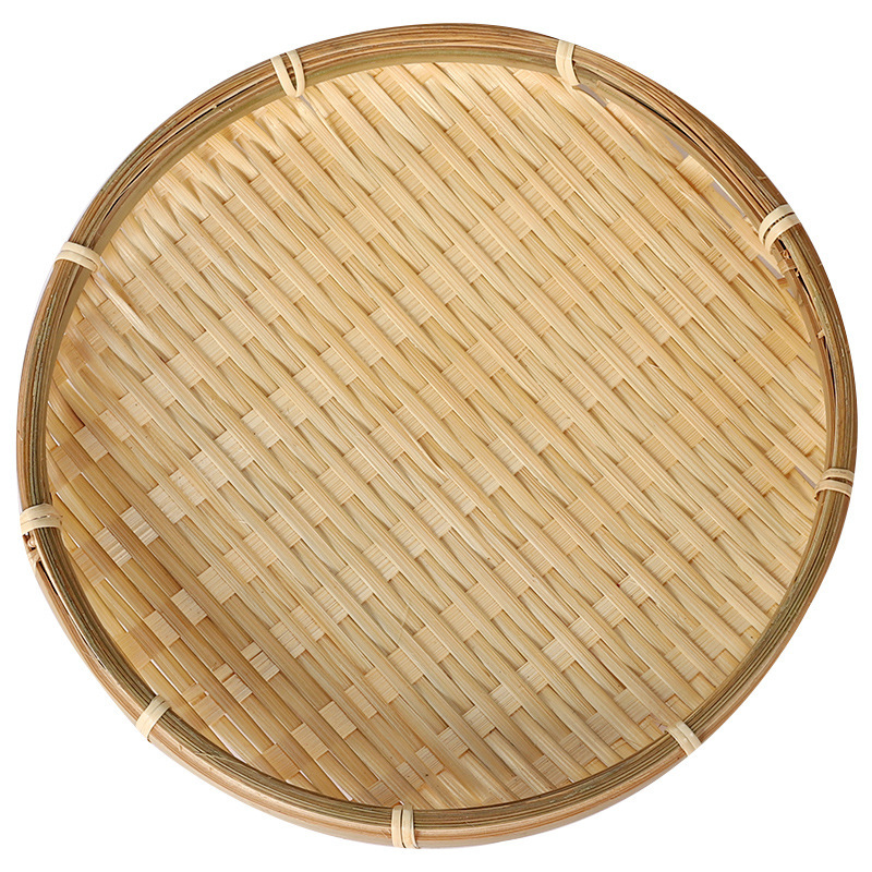 Bamboo Snack Rack, Fruit Basket, Hand-Woven Multi-Layer Storage Rack, Chinese Storage Basket, Bamboo Tray Wedding Decoration