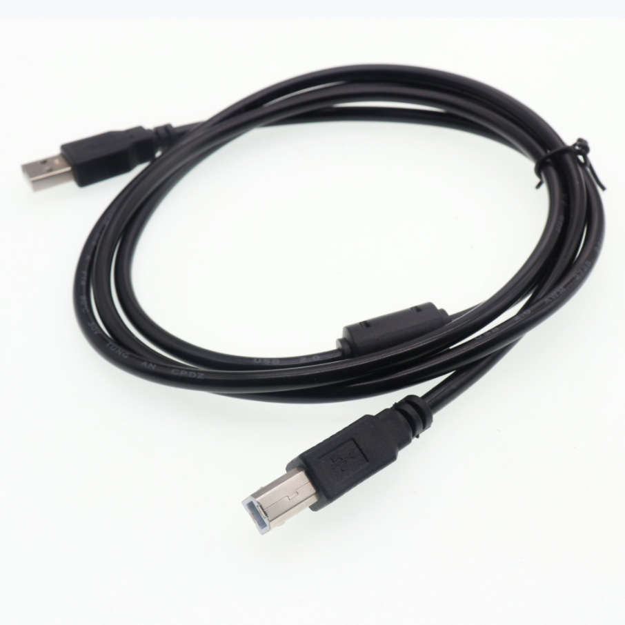Factory 1.5 m USB2.0A/B printer wire, copper core wire square Port printing wire, data wire, connecting wire
