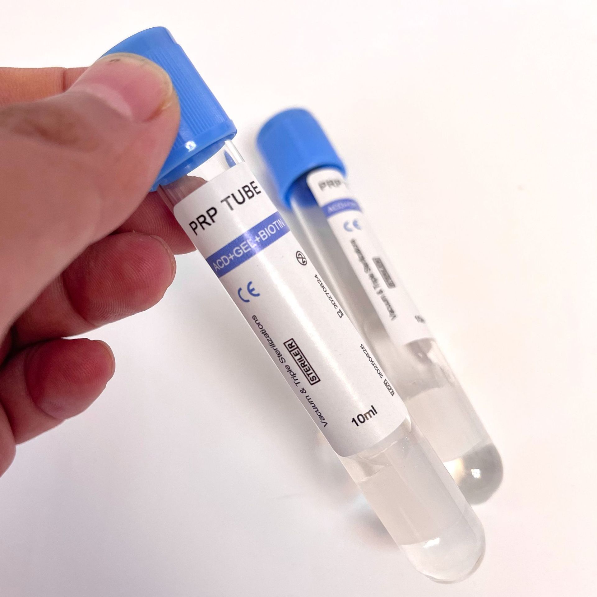 Одноразовая вакуумная трубка для забора крови с отрицательным давлением Acd+Гель+Биотин Prp для лечения волос Вакуумная трубка для забора крови