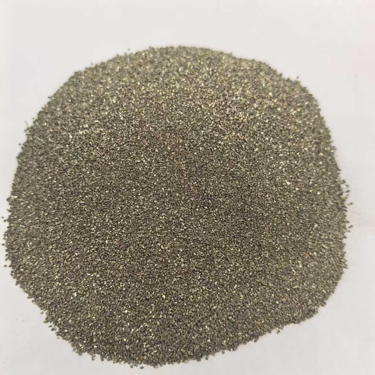 Iron Sulfide Powder Manufacturers Supply Sandblasting Rust Removal Counterweight Iron Sand Sewage Treatment Iron Sulfide Powder for Building Materials