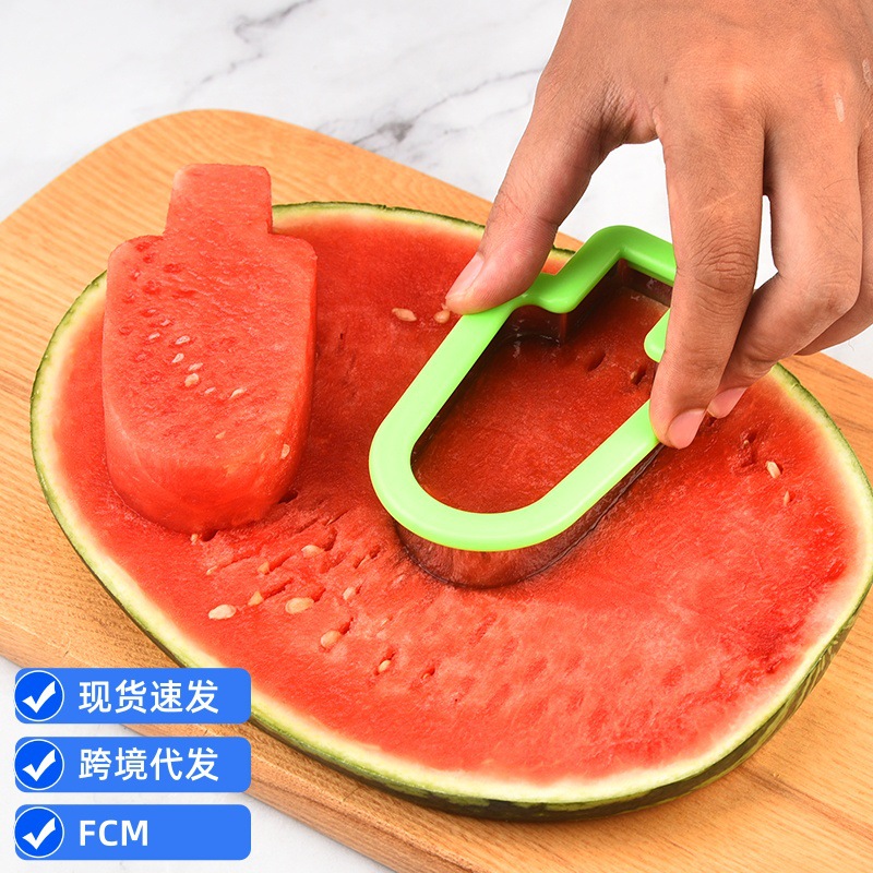 Креативный резак для арбуза из нержавеющей стали, резак в форме эскимо, форма для мороженого, оптовая продажа