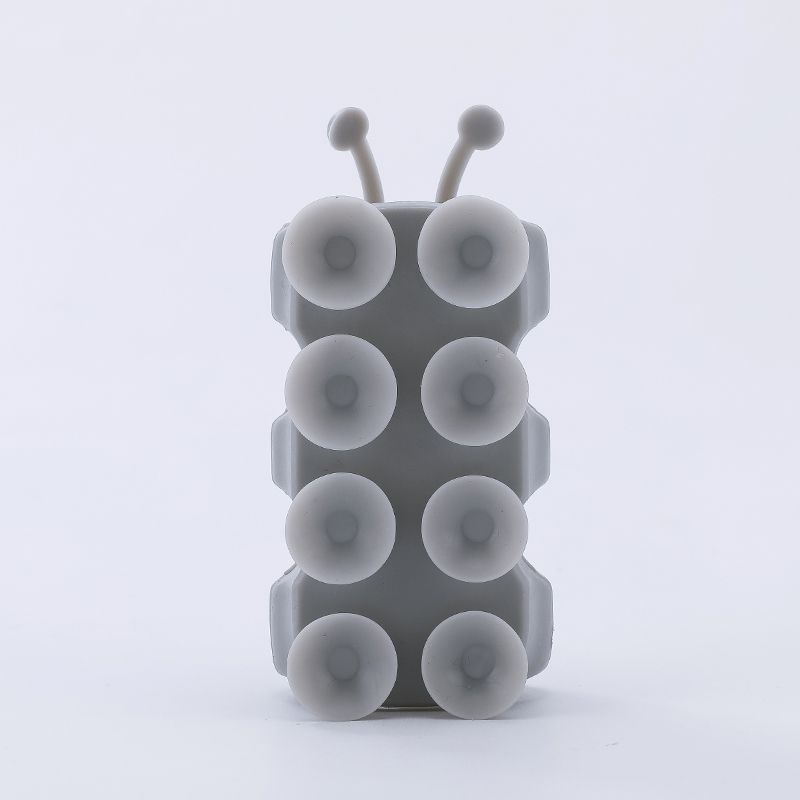 Suction cup shower bracket shower holder bathroom nozzle non-perforated shower caterpillar suction cup fixing base