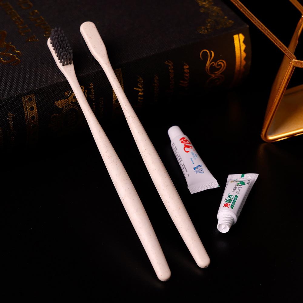 High-end hotel special hotel toiletries suit comb disposable toothbrush toothpaste soft hair wholesale in stock
