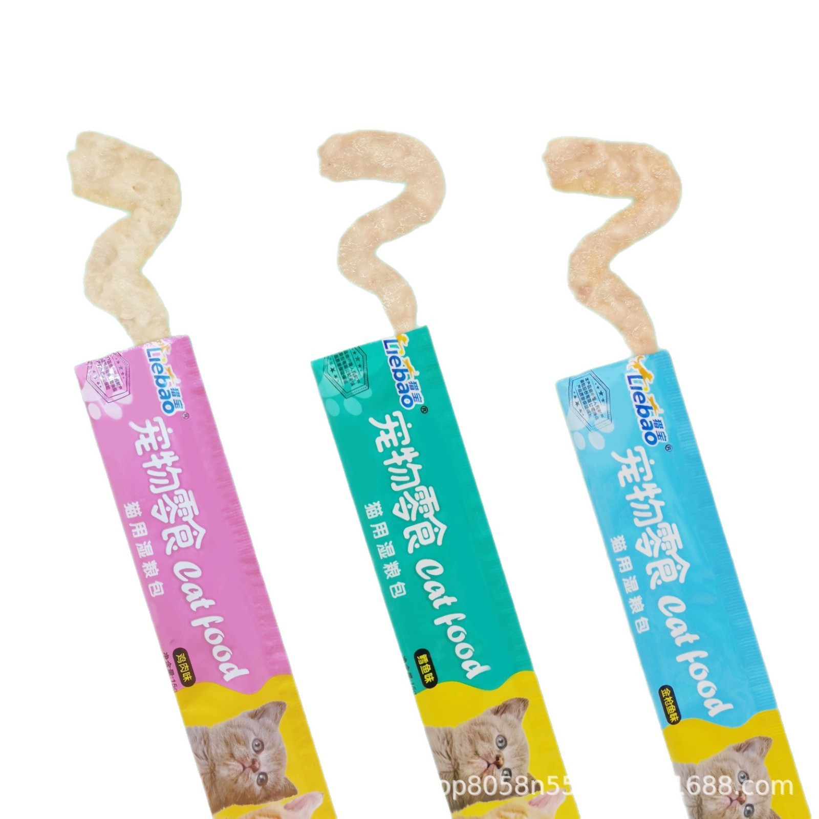 Liebao Cross-Border Cat Strips Cat Snacks Training Reward Pet Snacks Pet Food Cat Strips Whole Box Export Wholesale