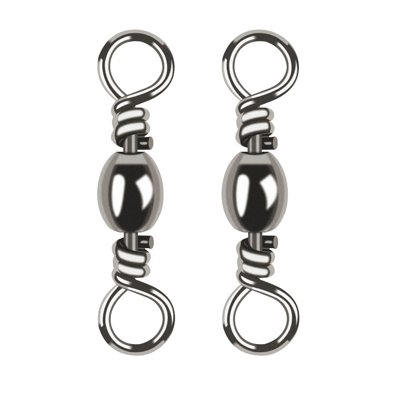 Factory Figure-Eight Ring, Bottle-Type Swivel, Figure-Eight Ring Connector, High-Speed Fast Pin for Foreign Trade, Fishing Gear Accessories