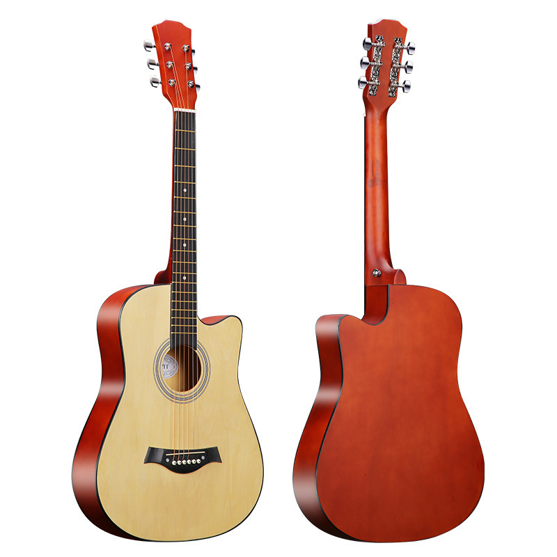 Guitar wholesale 38 inch large spot 41 inch wholesale folk acoustic guitar beginners practice piano popularization jita Ji