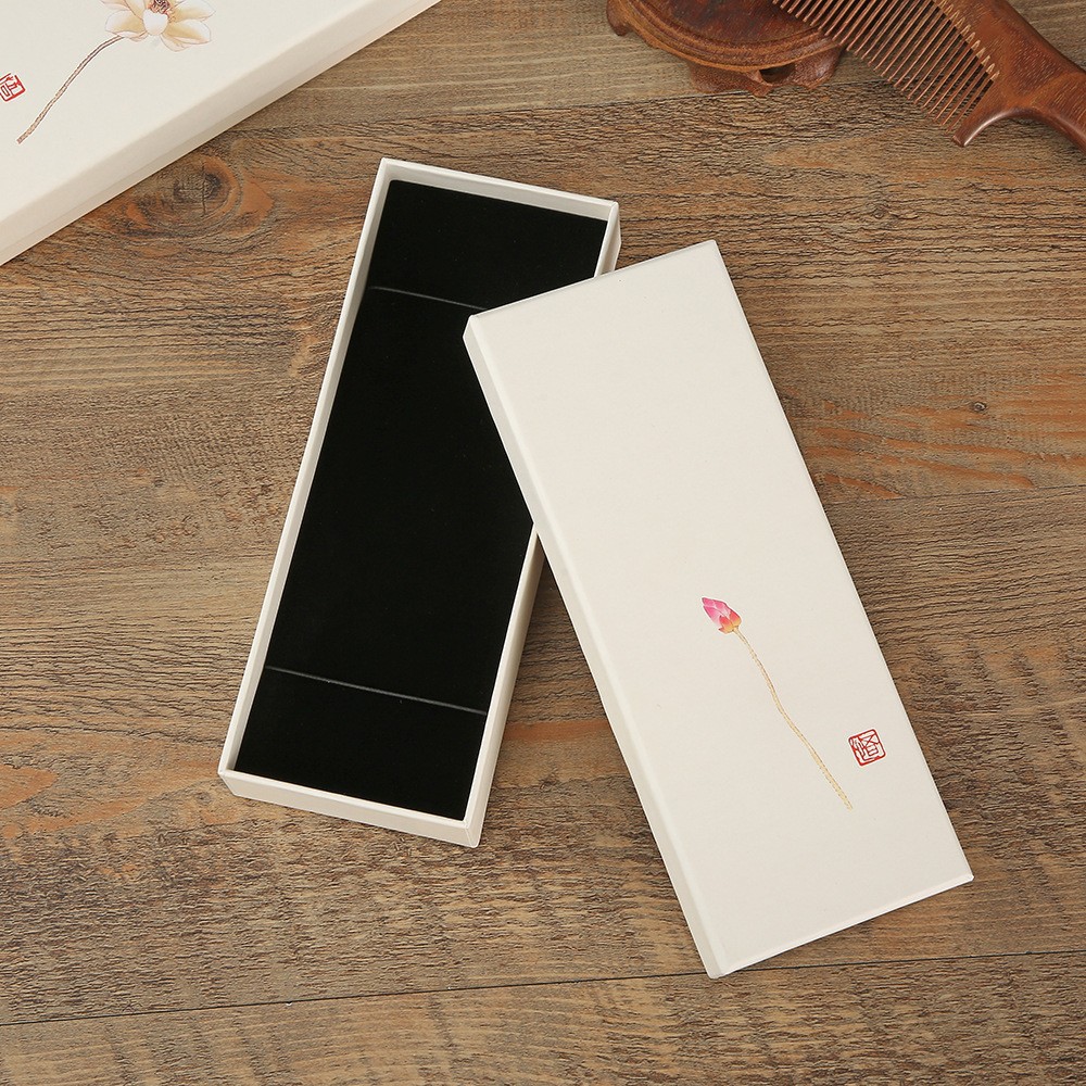 Spot Chinese Style Car Pendant Tassel Sachet Comb Hairpin Jewelry Box Retro Simple Zen Gift Packaging Box