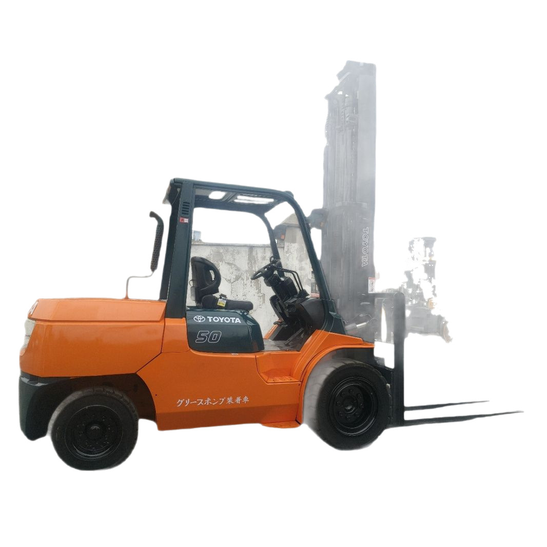 Foreign Trade Direct Sales Original Japanese Toyota Toyota 5-Ton Forklift Second-Hand Imported Forklift