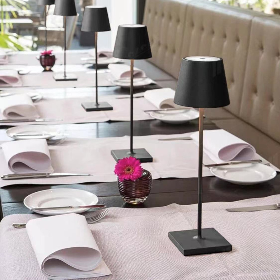 Amazon goblet table lamp American Western restaurant bar atmosphere rechargeable table lamp retro bedroom bedside night light