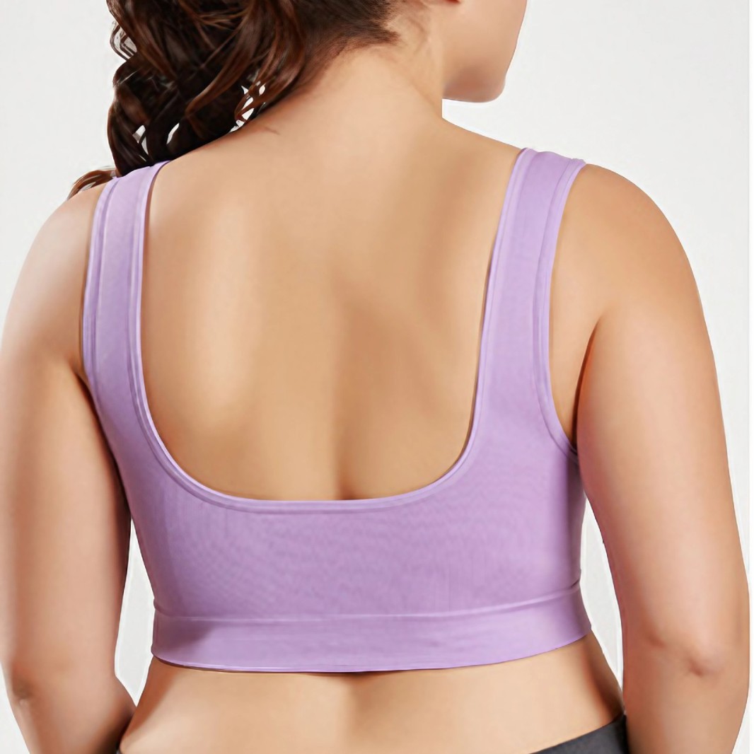 plus size bra Women's Small Vest Seamless Single Layer Chest Wrap Sleeping Yoga Sports Bra Vest