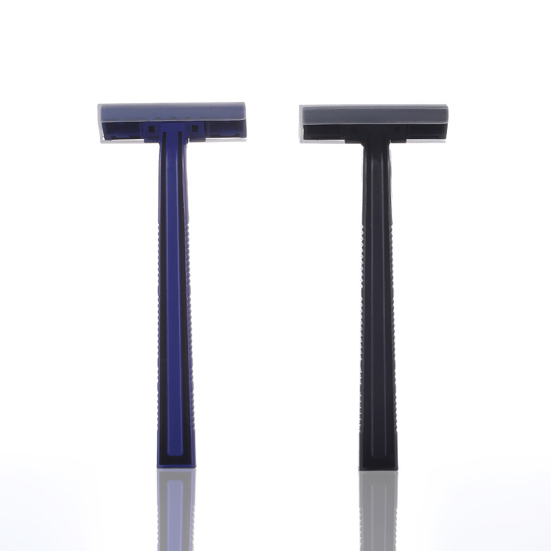 Manufacturers supply disposable razor tools razor body armpit hair scraper double-layer manual portable razor