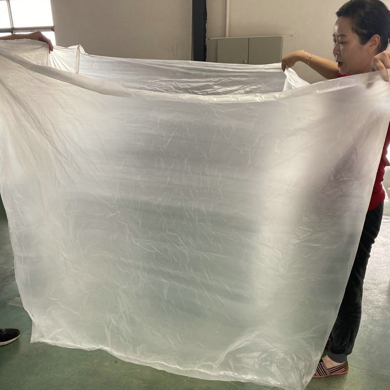 Pe Low Pressure Square Bottom Bag Dust Cover 1200*1000*800*0.02mm Designated Customer Shot