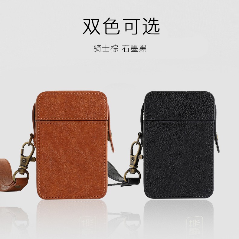 Cigarette Case Protective Cover Leather Cigarette Case Gift Wrapping Cigarette Leather Protective Cover