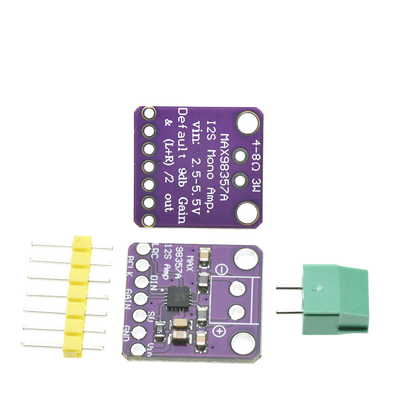 Max98357 I2S Audio Amplifier Module Without Filter Class D Amplification Supports Esp32 Raspberry Pi