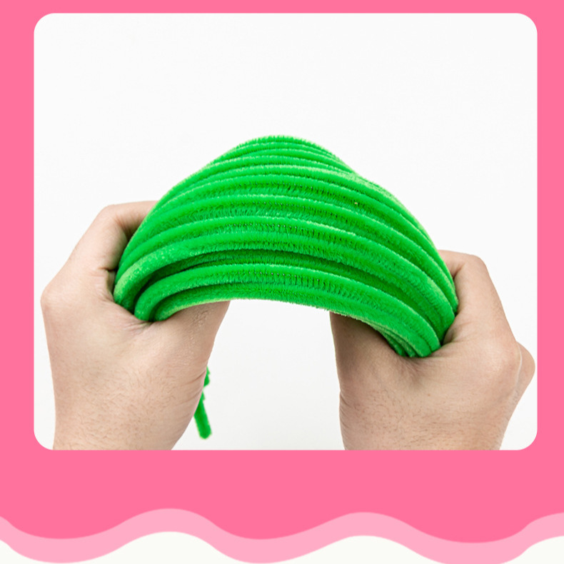 Twist bar encryption Macaron encryption handmade wool diy children's toy bouquet material package batch [zinc art]]