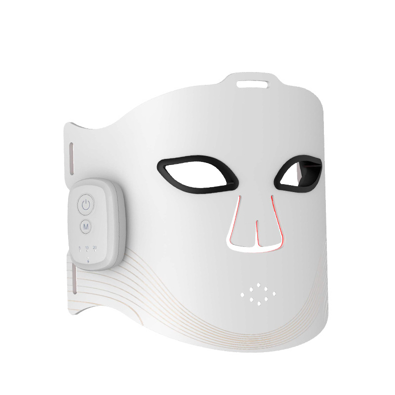 Factory Wholesale Household Led Photon Device Type-C Charging Adjustable Duration Beauty Mask Silicone Facial Mask