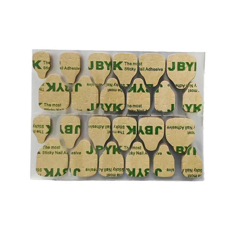 Newly Upgraded Wearable Nails Korean Jelly Glue Ultra-Thin Giant Sticky Waterproof Strong Strong Kraft Paper Double-Sided Nail Stickers