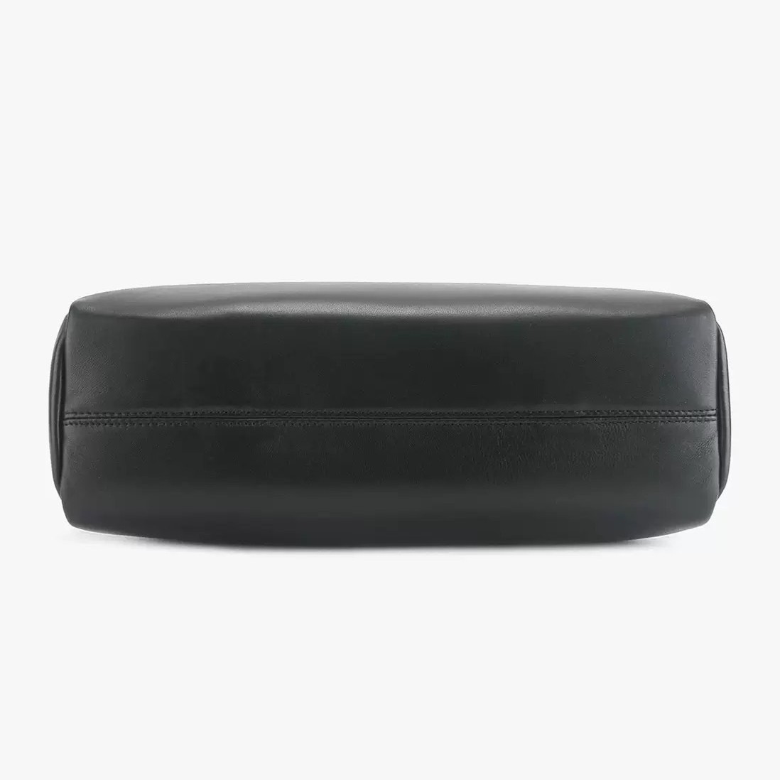 Sheepskin Astra Bowling Bag Boston Commuter Simple Shoulder Underarm Bag for Women Genuine Leather Material