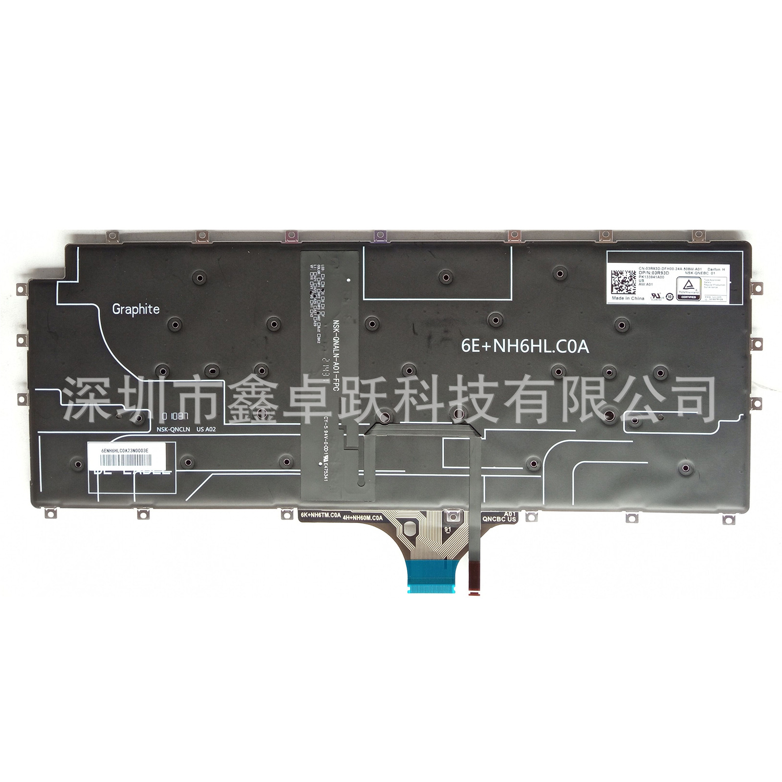 Applicable to Dell Dell Latitude 9510 9520 2-in-1 laptop keyboard