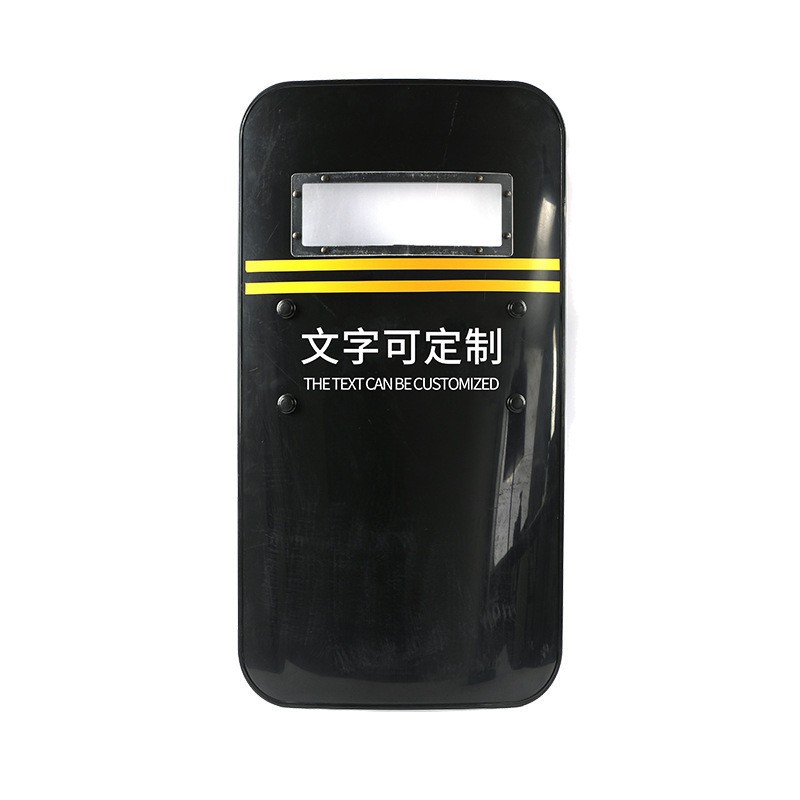 Anti-Riot Security Shield, Handheld Transparent Round Square Shield, Explosion-Proof Kindergarten Protection and Self-Defense Equipment, Security Equipment