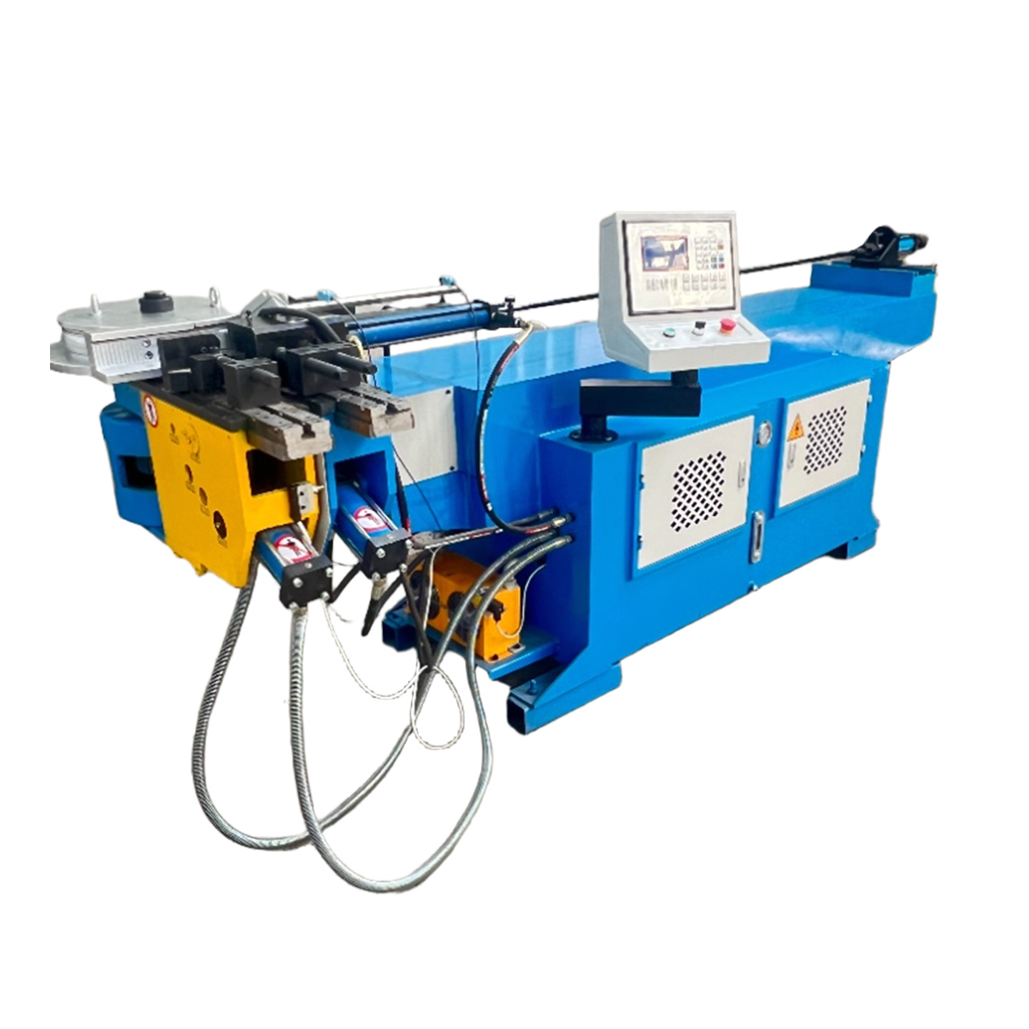 Fully Automatic Cnc Greenhouse Pipe Bending Machine Square Tube Round Tube Hydraulic Pipe Bending Machine Steel Pipe Aluminum Pipe Copper Pipe Cnc Pipe Bending Machine