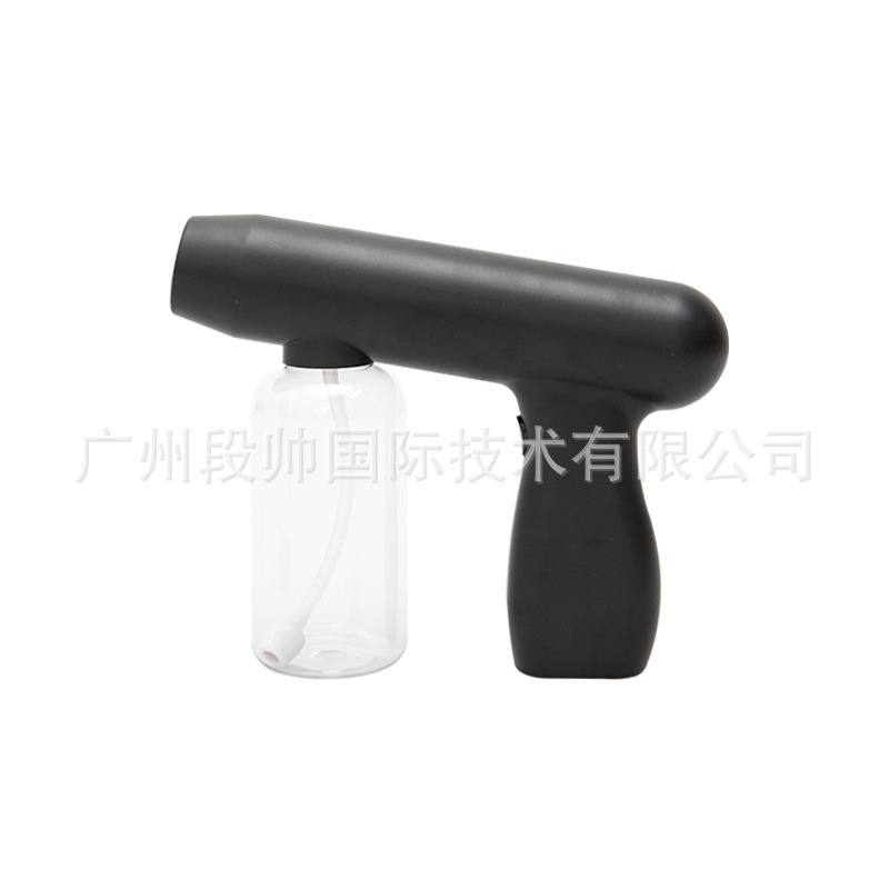 Nano Blue Light Disinfection Gun Rechargeable Handheld High-pressure Sprayer Household Electric Liquid Atomizer Spray Gun Spray Bottle