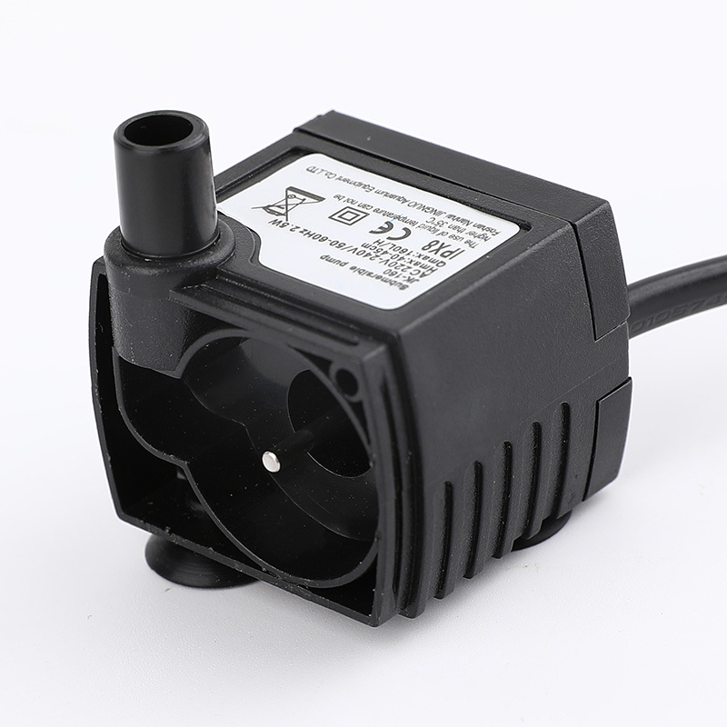 Spot Wholesale Multifunctional Fish Tank Submersible Pump Rockery Silent Pet Silent Water Dispenser Submersible Pump Filter Pump