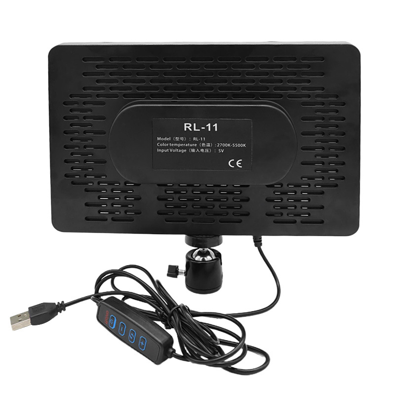 Mobile Phone Shooting Lighting Live Photography Special Fill Light Led Three-Color Filling Light 11inch Soft Light Flat Panel Light