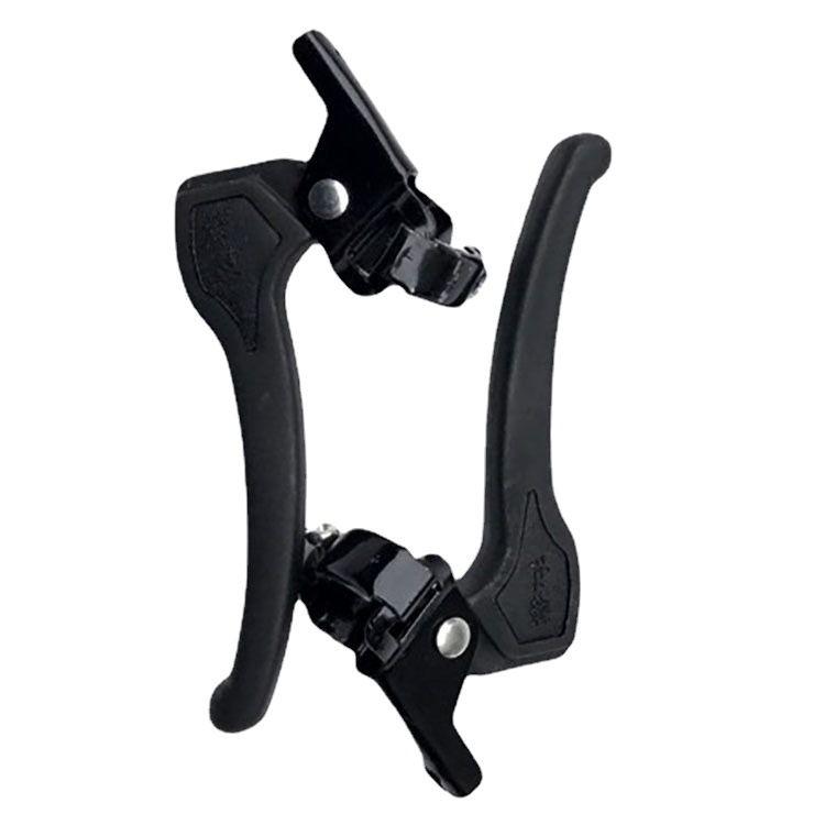 Ручка тормоза для велосипеда, красная флаговая ручка, высокопрочная пластиковая ручка, аксессуары для велопоездок