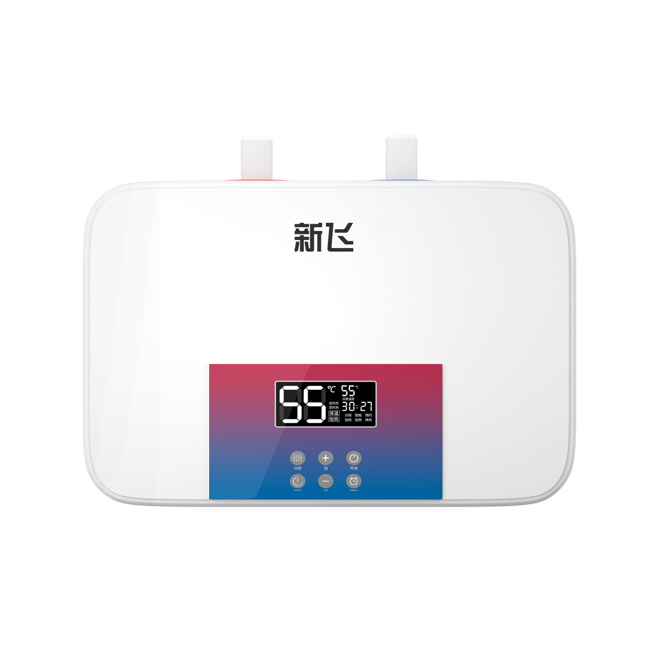 Xinfei 6L small kitchen treasure 8L kitchen electric water heater household water storage small wash basin under 12L quick hot water treasure