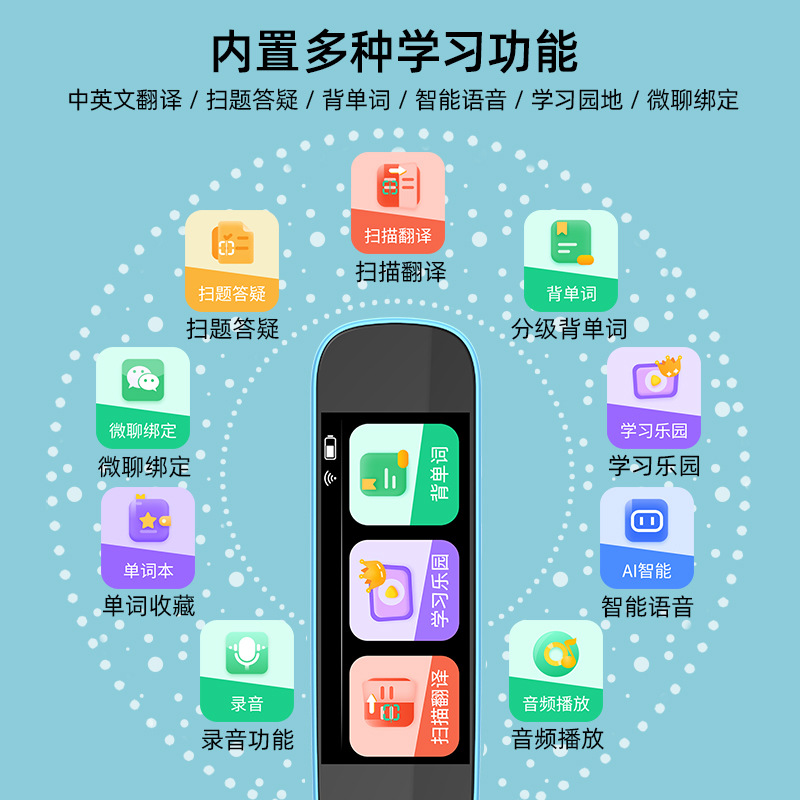 The Sixth Generation Pen Doctor Dr100 Scanning Translation Pen Small to High Unlimited Book Scanning All-Subject Learning Pen