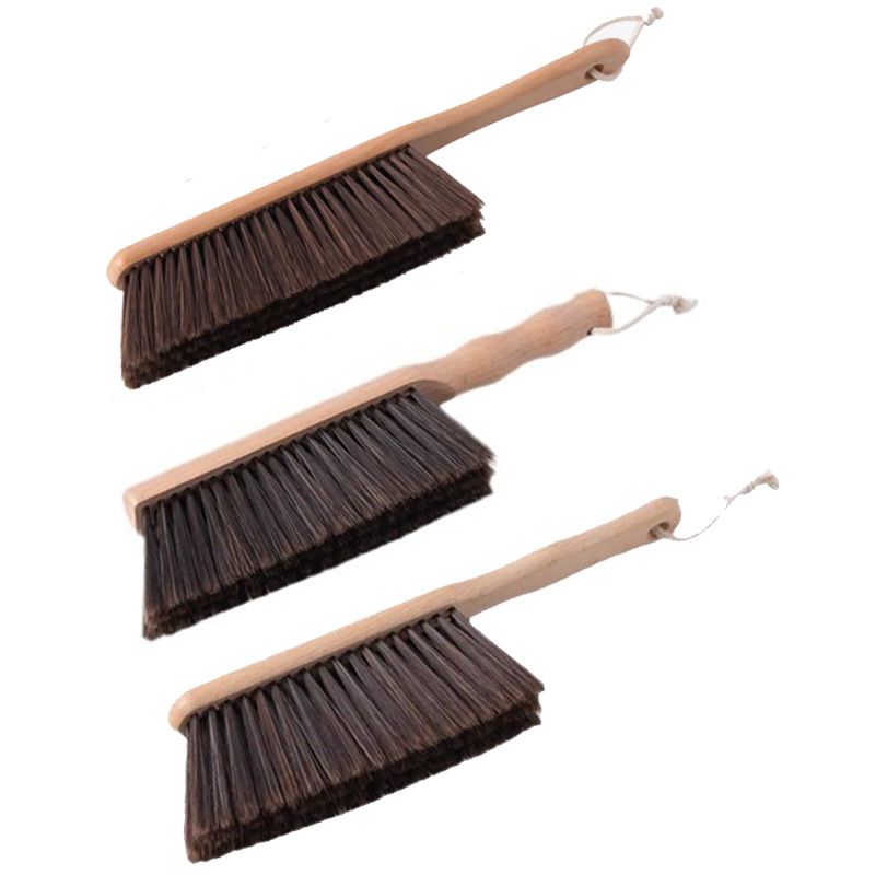 Bed Brush Sweeping Bed Brush Sofa Brush Removal Brush Broom Household Bed Log Color Soft Rubber Hair Long Handle Cleaning Brush