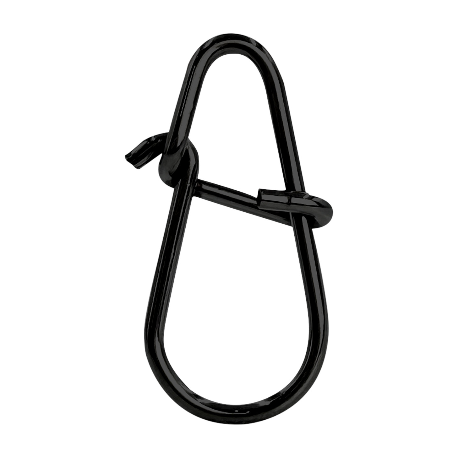 Carbon Black Gourd Pin Stainless Steel Lure Pin Fishing Gear Accessories Lure Bait Quick Connector Cross-Border Wholesale