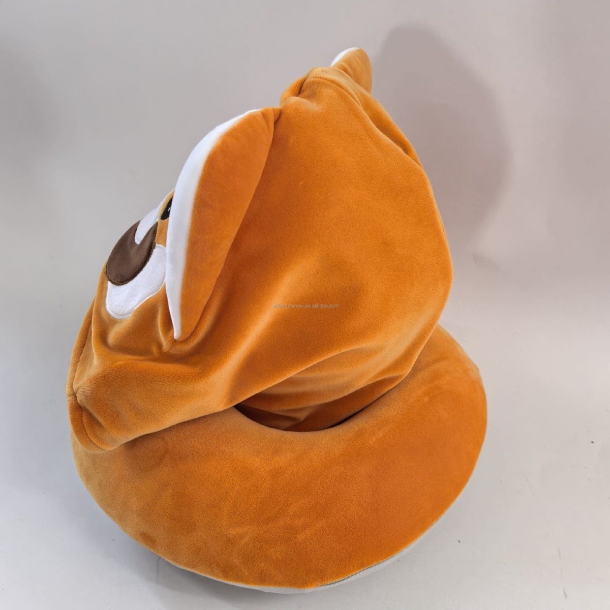 Cross-Border Airplane Travel U-Shaped Pillow Multi-Functional Neck Pillow Airplane Travel Pillow Hooded Side Sleeping Cervical Spine Anti-Deviation Head Pillow