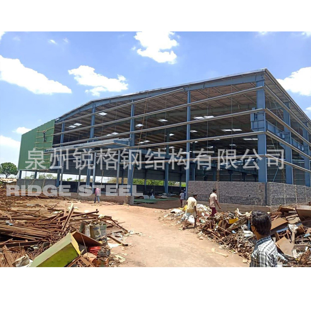 German's Philippines, Indonesia and Africa Install Steel Structure Projects